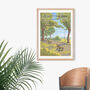 Gladstone Park London Travel Poster Art Print, thumbnail 5 of 8