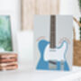 Telecaster Guitar Birthday Card | Guitarist Card, thumbnail 6 of 6