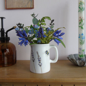 Lavender And Bee Fine Bone China Mini Jug, 8 of 12