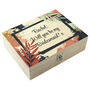 Personalised Botanical Vegan Chocolate Snacks Box, thumbnail 8 of 9