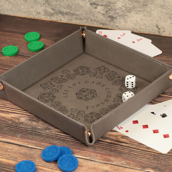 Multi Dice Rolling Snap Up Table Top Gaming Tray, 2 of 5