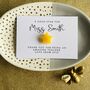 Gold Star Personalised Teacher Gift With Citrine Star, thumbnail 1 of 5