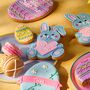 Personalised Easter Bunny Iced Biscuit Letterbox Gift, thumbnail 2 of 12
