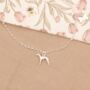 Personalised Whippet Silver Chain Bracelet, thumbnail 1 of 6