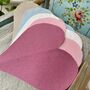 Personalised Linen Name Heart, thumbnail 9 of 9