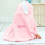 Personalised Bonny Bunny Baby Towel, thumbnail 2 of 9