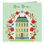 Silver Foiled New Home Card, thumbnail 2 of 4