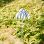 Recycled Metal Echinacea Flower Garden Stake Decoration, thumbnail 8 of 10