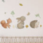 Children's Woodland Animals Wall Decal Stickers, thumbnail 8 of 11