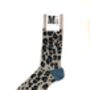 Endangered Leopard Spot Fine Sock, thumbnail 7 of 9