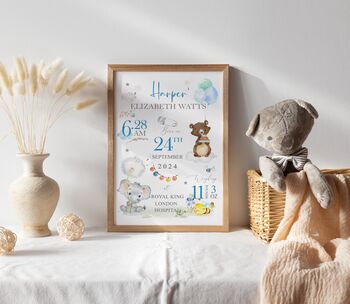 Personalised Gift For New Born Baby Boy, 3 of 3