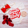 Santa Baby Christmas Romper, thumbnail 2 of 6