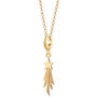 Shooting Star Charm Necklace, Sterling Silver Or Gold Plated, thumbnail 3 of 9