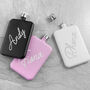 Personalised Slimline Hip Flask, thumbnail 1 of 12