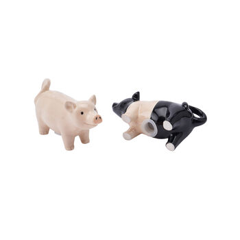Pig Salt And Pepper Shakers In Gift Box, 2 of 3