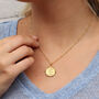 Personalised Message Necklace With Satellite Chain, thumbnail 1 of 5