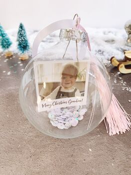 Personalised Photograph Bauble, 2 of 2