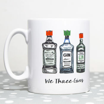 'We Three Gins' Christmas Mug, 4 of 7
