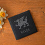 No Place Like Wales 'Wales' Square Slate Coaster | Tableware | Home Decor | Welsh Gift, thumbnail 1 of 2