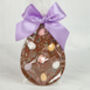 Chunky Flat Milk Chocolate Easter Egg Topped With Mini Eggs, thumbnail 2 of 3
