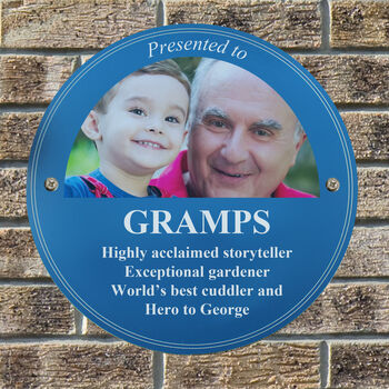 Personalised Father's Day Heritage Plaque, 4 of 5