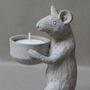 Set Of Mice Candle Holders, thumbnail 2 of 3