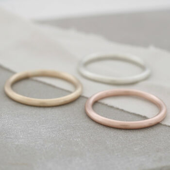 9ct Gold Halo Ring. Stackable Ring, 3 of 10