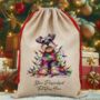 Personalised Schnauzer In Christmas Lights, thumbnail 9 of 12