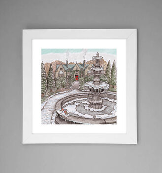 'Frozen Fountain' Print, 2 of 3