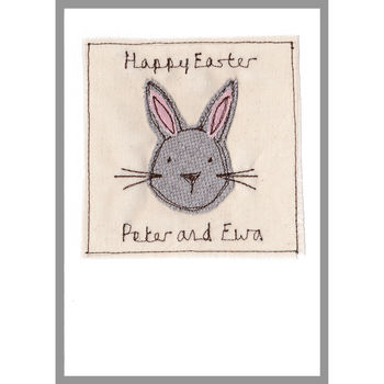 Personalised Bunny Rabbit Anniversary Card, 7 of 12