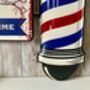 50cm French Metal Barbershop Sign – Vintage Plaque, thumbnail 6 of 8