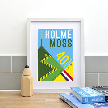 Personalised Contemporary Illustration Cycling Print, 5 of 7