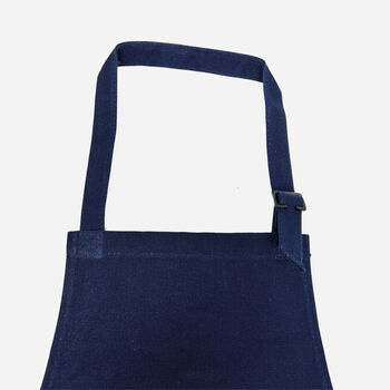 Deluxe Canvas Apron Navy, 3 of 3