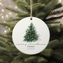 Personalised Name Christmas Ornament Bauble, thumbnail 1 of 3