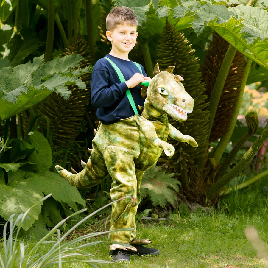 Children's Ride In Dinosaur Costume, 1 of 3