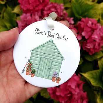 Personalised Garden Shed Quarters Decoration, 5 of 9