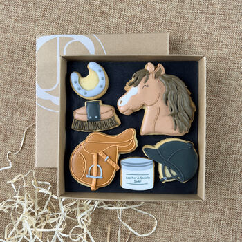 Horse Riding Biscuit Box, 2 of 2