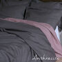 King Size Linen Duvet Cover And Four Pillowcases Set, thumbnail 4 of 12