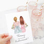 Will You Be My Bridesmaid Customisable Card, thumbnail 1 of 3