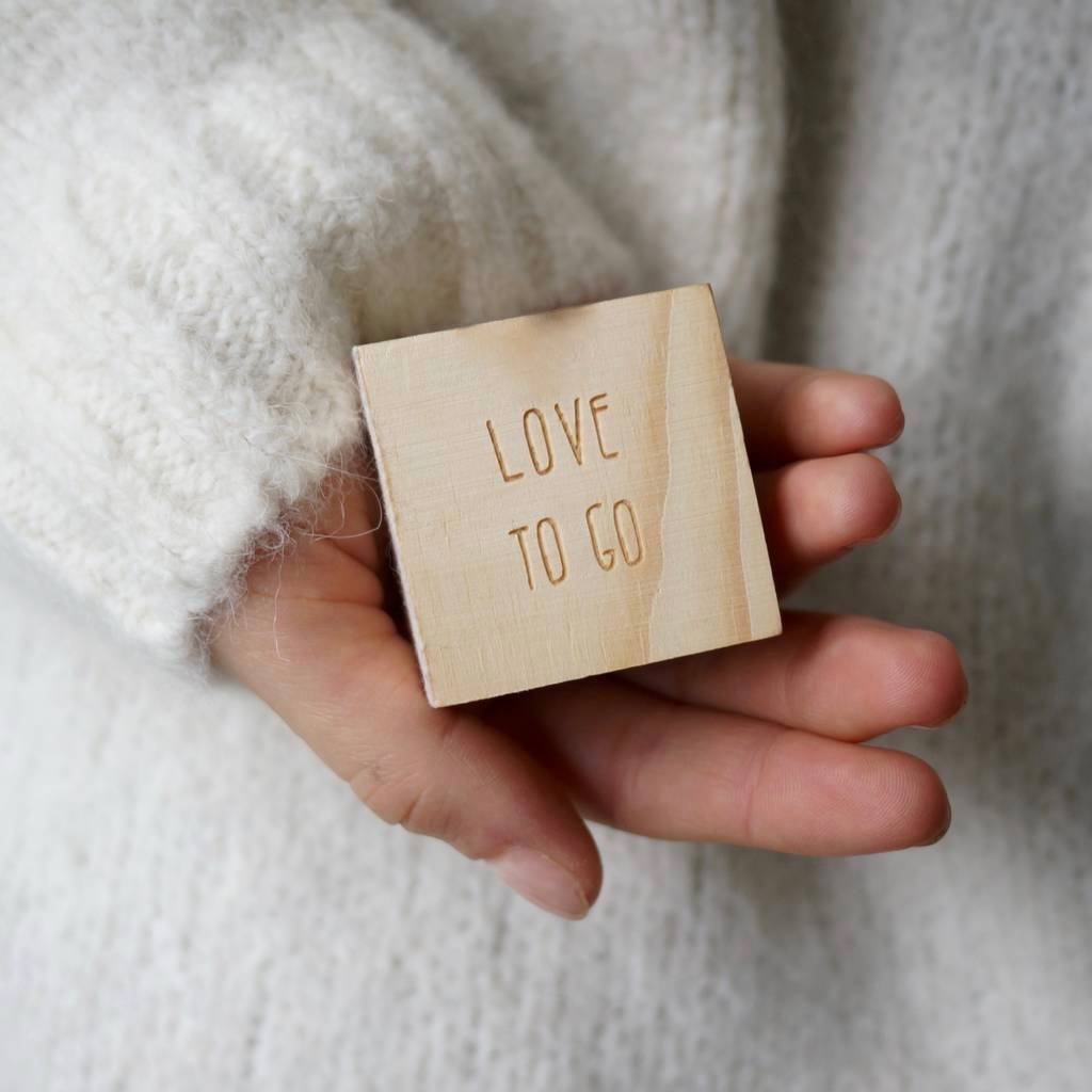 Personalised 'Love To Go' By Lily Belle | notonthehighstreet.com