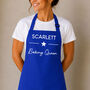 Personalised Star And Message Apron, thumbnail 5 of 9