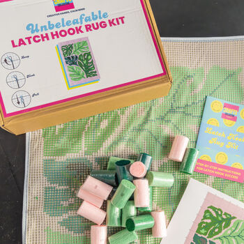 Un Be Leafable Latch Hook Rug Craft Kit, 5 of 5