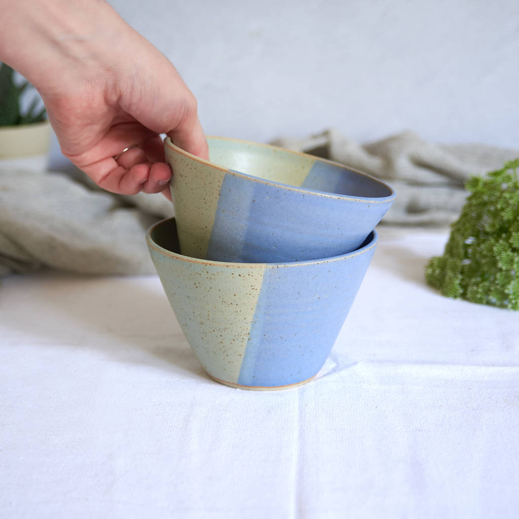 Handmade Speckled Ceramic Bowl, 1 of 6