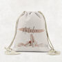 Personalised Canvas Ballet Bag, Custom Dance Carryall For Performers, thumbnail 2 of 4