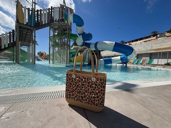 Summer Beach Crocbagg Three Sizes 20+ Colours Leopard Print, 2 of 12