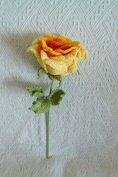 Thai Rose Crochet Flower, 3 of 3