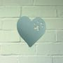 Cat Paw Print Heart Steel Garden Sculpture, thumbnail 3 of 3
