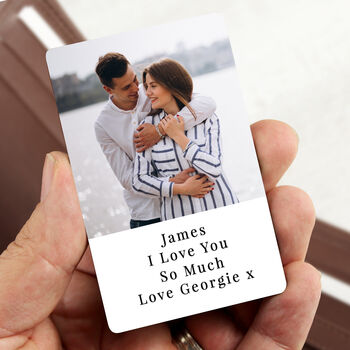 Dad Personalised Photo Wallet Card, 8 of 8