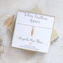 When Feathers Appear Bracelet, Mini Yellow Gold Feather, thumbnail 1 of 4