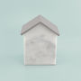 Grey And Marble Effect House Trinket Jewellery Box, thumbnail 2 of 3